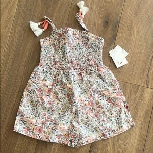 2T floral romper brand new